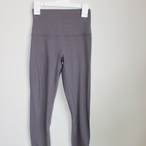 Lululemon Dark Gray Align Leggings